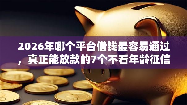 2026年哪个平台借钱最容易通过,真正能放款的7个不看年龄征信负债的软件推荐 2026年哪个平台借钱最容易通过,真正能放款的7个不看年龄征信负债的软件推荐
