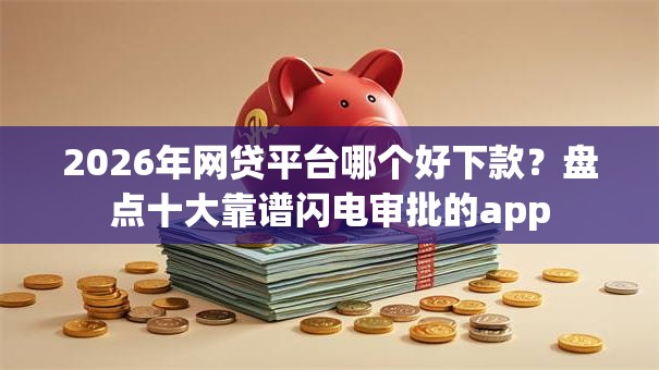 2026年网贷平台哪个好下款?盘点十大靠谱闪电审批的app 2026年网贷平台哪个好下款?盘点十大靠谱闪电审批的app