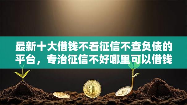 最新十大借钱不看征信不查负债的平台,专治征信不好哪里可以借钱 最新十大借钱不看征信不查负债的平台,专治征信不好哪里可以借钱