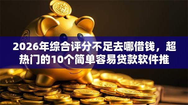 2026年综合评分不足去哪借钱,超热门的10个简单容易贷款软件推荐 2026年综合评分不足去哪借钱,超热门的10个简单容易贷款软件推荐