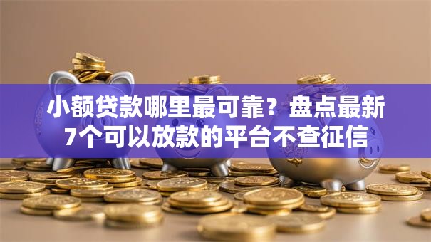 小额贷款哪里最可靠?盘点最新7个可以放款的平台不查征信 小额贷款哪里最可靠?盘点最新7个可以放款的平台不查征信