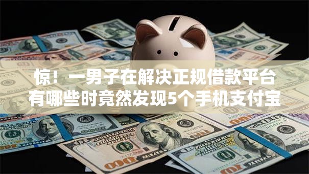 惊!一男子在解决正规借款平台有哪些时竟然发现5个手机支付宝小额贷款的软件,事后分享了出来 惊!一男子在解决正规借款平台有哪些时竟然发现5个手机支付宝小额贷款的软件,事后分享了出来