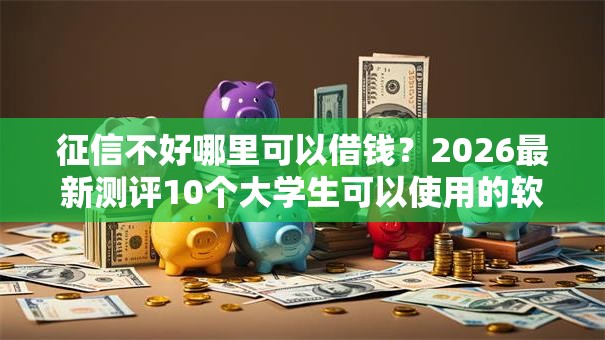 征信不好哪里可以借钱?2026最新测评10个大学生可以使用的软件 征信不好哪里可以借钱?2026最新测评10个大学生可以使用的软件