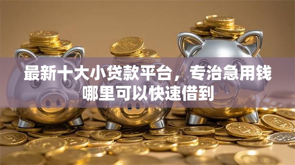 最新十大小贷款平台,专治急用钱哪里可以快速借到 最新十大小贷款平台,专治急用钱哪里可以快速借到