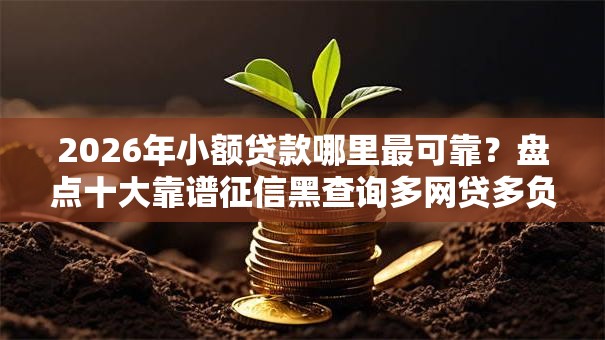 2026年小额贷款哪里最可靠？盘点十大靠谱征信黑查询多网贷多负债高还能百分百下款平台