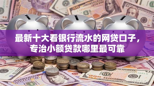 最新十大看银行流水的网贷口子，专治小额贷款哪里最可靠