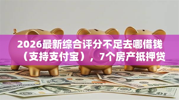 2026最新综合评分不足去哪借钱(支持支付宝),7个房产抵押贷款平台无私分享 2026最新综合评分不足去哪借钱(支持支付宝),7个房产抵押贷款平台无私分享