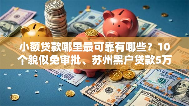 小额贷款哪里最可靠有哪些？10个貌似免审批、苏州黑户贷款5万的软件合集
