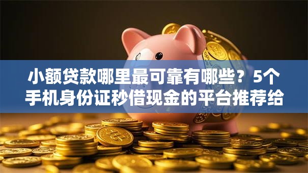 小额贷款哪里最可靠有哪些?5个手机身份证秒借现金的平台推荐给你 小额贷款哪里最可靠有哪些?5个手机身份证秒借现金的平台推荐给你