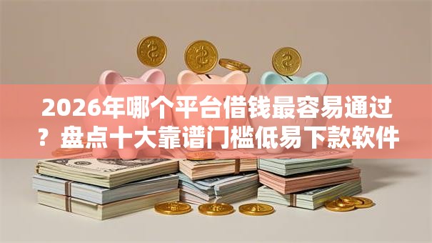 2026年哪个平台借钱最容易通过？盘点十大靠谱门槛低易下款软件