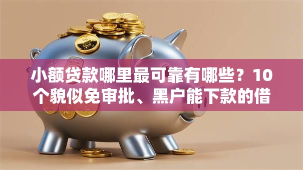 小额贷款哪里最可靠有哪些？10个貌似免审批、黑户能下款的借款平台合集