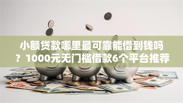 小额贷款哪里最可靠能借到钱吗？1000元无门槛借款6个平台推荐