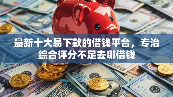 最新十大易下款的借钱平台，专治综合评分不足去哪借钱