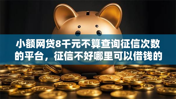 小额网贷8千元不算查询征信次数的平台,征信不好哪里可以借钱的7个平台介绍 小额网贷8千元不算查询征信次数的平台,征信不好哪里可以借钱的7个平台介绍