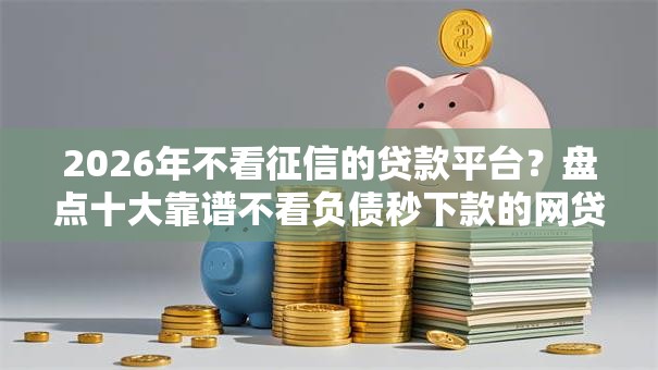 2026年不看征信的贷款平台?盘点十大靠谱不看负债秒下款的网贷口子 2026年不看征信的贷款平台?盘点十大靠谱不看负债秒下款的网贷口子