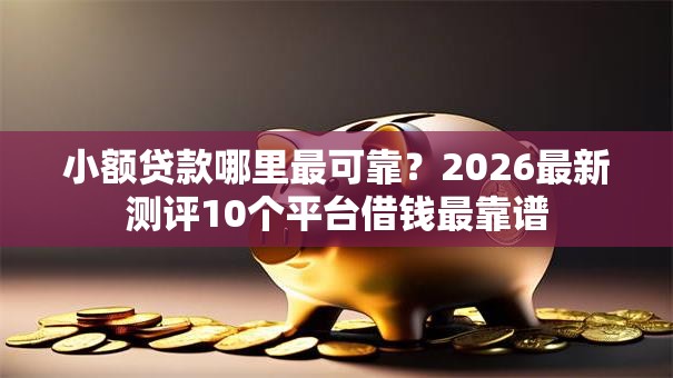 小额贷款哪里最可靠？2026最新测评10个平台借钱最靠谱