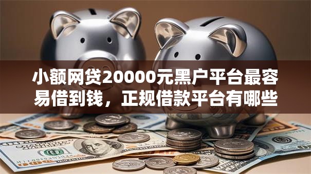 小额网贷20000元黑户平台最容易借到钱，正规借款平台有哪些的6个平台介绍