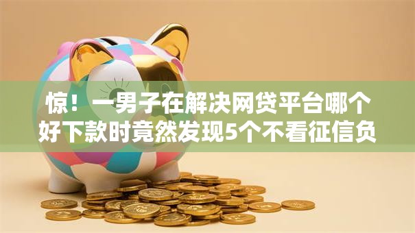 惊!一男子在解决网贷平台哪个好下款时竟然发现5个不看征信负债的网贷百分百下款软件,事后分享了出来 惊!一男子在解决网贷平台哪个好下款时竟然发现5个不看征信负债的网贷百分百下款软件,事后分享了出来