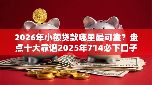 2026年小额贷款哪里最可靠？盘点十大靠谱2025年714必下口子借款平台