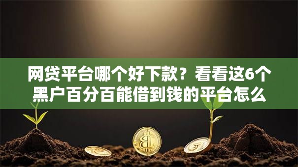 网贷平台哪个好下款?看看这6个黑户百分百能借到钱的平台怎么样 网贷平台哪个好下款?看看这6个黑户百分百能借到钱的平台怎么样