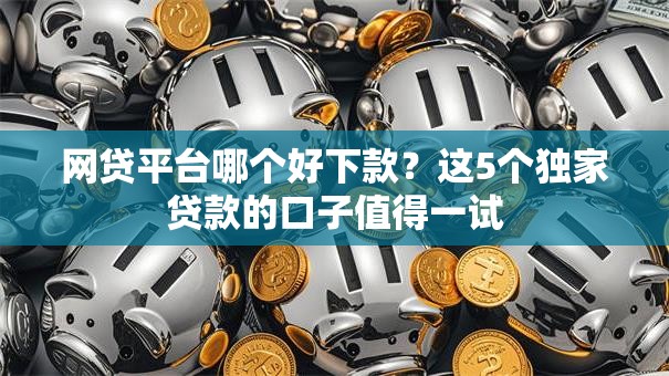 网贷平台哪个好下款?这5个独家贷款的口子值得一试 网贷平台哪个好下款?这5个独家贷款的口子值得一试