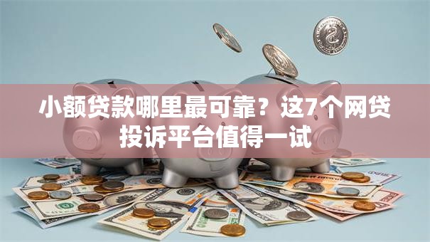 小额贷款哪里最可靠?这7个网贷投诉平台值得一试 小额贷款哪里最可靠?这7个网贷投诉平台值得一试