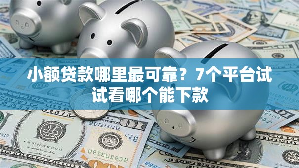 小额贷款哪里最可靠?7个平台试试看哪个能下款 小额贷款哪里最可靠?7个平台试试看哪个能下款