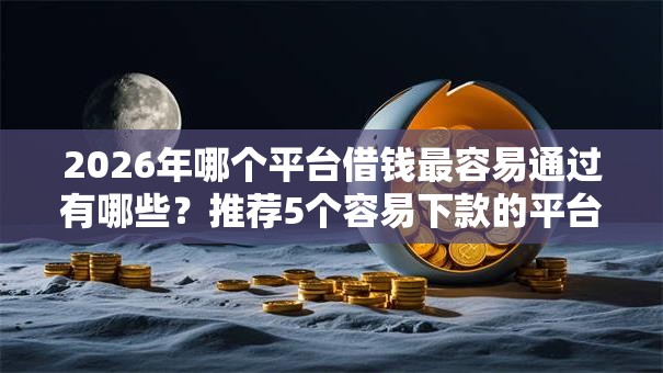 2026年哪个平台借钱最容易通过有哪些?推荐5个容易下款的平台 2026年哪个平台借钱最容易通过有哪些?推荐5个容易下款的平台