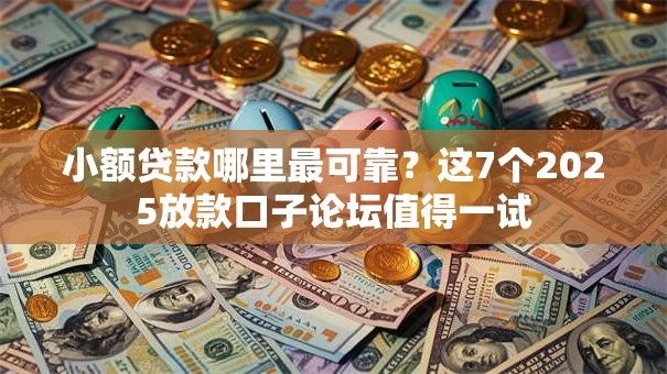 小额贷款哪里最可靠?这7个2025放款口子论坛值得一试 小额贷款哪里最可靠?这7个2025放款口子论坛值得一试