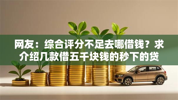 网友：综合评分不足去哪借钱？求介绍几款借五千块钱的秒下的贷款平台