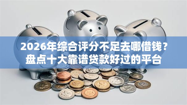 2026年综合评分不足去哪借钱？盘点十大靠谱贷款好过的平台