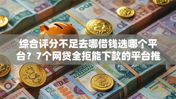 综合评分不足去哪借钱选哪个平台?7个网贷全拒能下款的平台推荐 综合评分不足去哪借钱选哪个平台?7个网贷全拒能下款的平台推荐