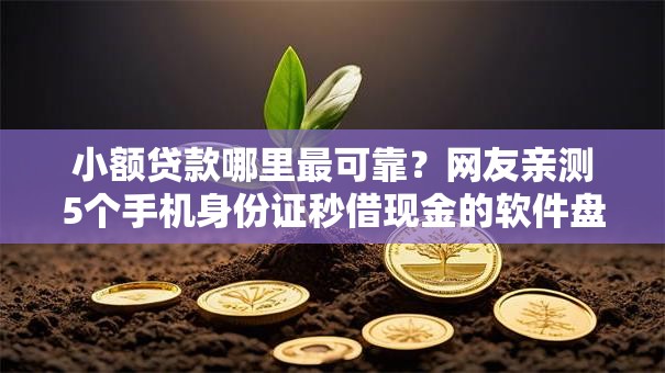 小额贷款哪里最可靠?网友亲测5个手机身份证秒借现金的软件盘点 小额贷款哪里最可靠?网友亲测5个手机身份证秒借现金的软件盘点