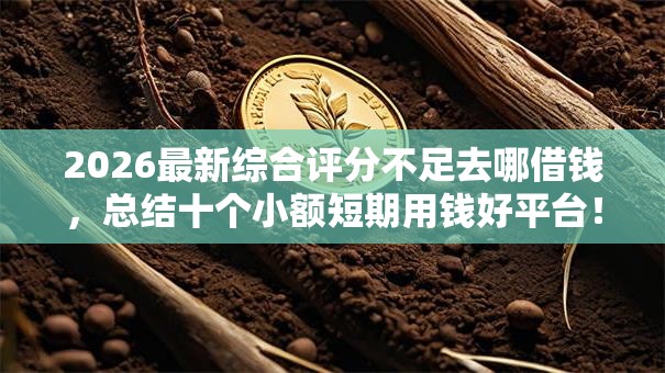 2026最新综合评分不足去哪借钱，总结十个小额短期用钱好平台！