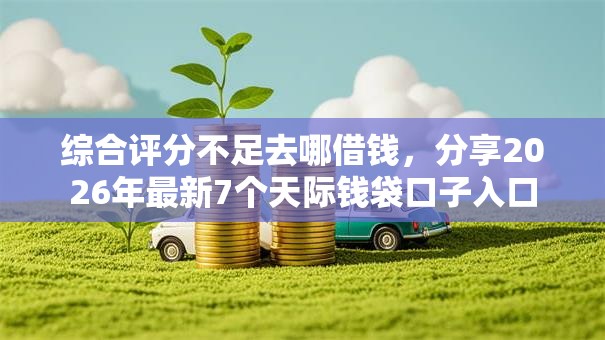 综合评分不足去哪借钱，分享2026年最新7个天际钱袋口子入口