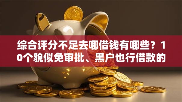 综合评分不足去哪借钱有哪些?10个貌似免审批、黑户也行借款的软件合集 综合评分不足去哪借钱有哪些?10个貌似免审批、黑户也行借款的软件合集
