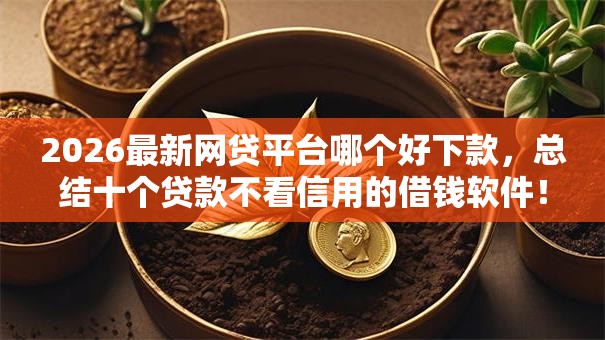 2026最新网贷平台哪个好下款,总结十个贷款不看信用的借钱软件! 2026最新网贷平台哪个好下款,总结十个贷款不看信用的借钱软件!