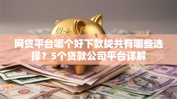 网贷平台哪个好下款拢共有哪些选择?5个贷款公司平台详解 网贷平台哪个好下款拢共有哪些选择?5个贷款公司平台详解