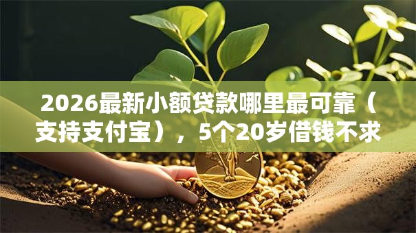 2026最新小额贷款哪里最可靠(支持支付宝),5个20岁借钱不求征信速借平台无私分享 2026最新小额贷款哪里最可靠(支持支付宝),5个20岁借钱不求征信速借平台无私分享