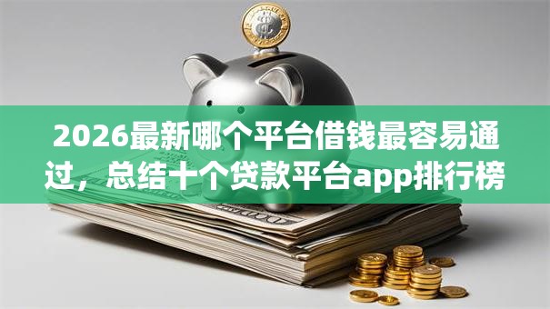 2026最新哪个平台借钱最容易通过,总结十个贷款平台app排行榜! 2026最新哪个平台借钱最容易通过,总结十个贷款平台app排行榜!