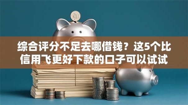 综合评分不足去哪借钱？这5个比信用飞更好下款的口子可以试试