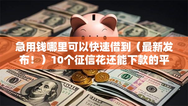 急用钱哪里可以快速借到（最新发布！）10个征信花还能下款的平台