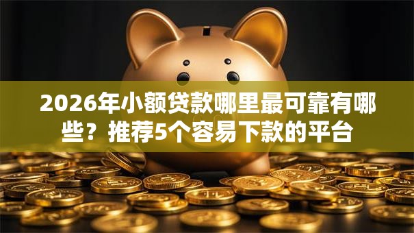 2026年小额贷款哪里最可靠有哪些?推荐5个容易下款的平台 2026年小额贷款哪里最可靠有哪些?推荐5个容易下款的平台