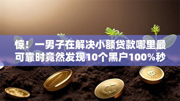 惊!一男子在解决小额贷款哪里最可靠时竟然发现10个黑户100%秒下款的平台,事后分享了出来 惊!一男子在解决小额贷款哪里最可靠时竟然发现10个黑户100%秒下款的平台,事后分享了出来