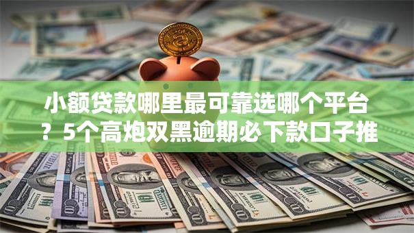 小额贷款哪里最可靠选哪个平台？5个高炮双黑逾期必下款口子推荐