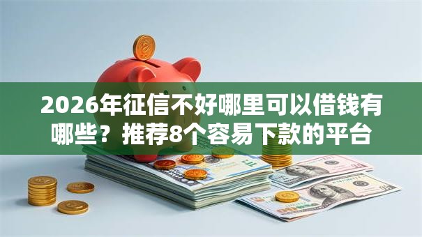 2026年征信不好哪里可以借钱有哪些?推荐8个容易下款的平台 2026年征信不好哪里可以借钱有哪些?推荐8个容易下款的平台