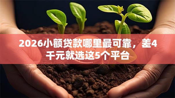 2026小额贷款哪里最可靠,差4千元就选这5个平台 2026小额贷款哪里最可靠,差4千元就选这5个平台