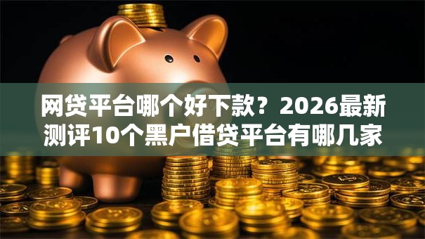 网贷平台哪个好下款？2026最新测评10个黑户借贷平台有哪几家