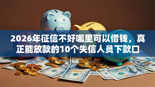 2026年征信不好哪里可以借钱,真正能放款的10个失信人员下款口子推荐 2026年征信不好哪里可以借钱,真正能放款的10个失信人员下款口子推荐