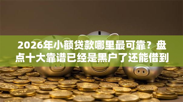 2026年小额贷款哪里最可靠?盘点十大靠谱已经是黑户了还能借到钱的软件 2026年小额贷款哪里最可靠?盘点十大靠谱已经是黑户了还能借到钱的软件